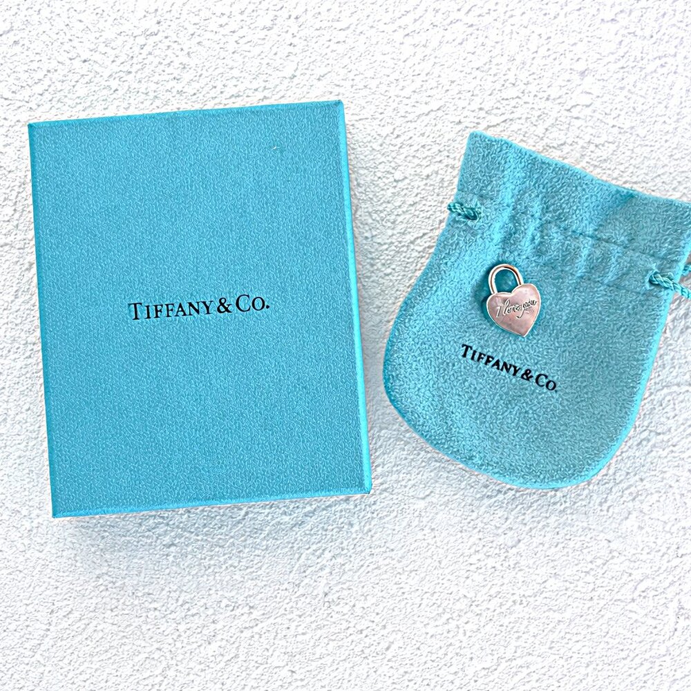 Tiffany & Co. Sterling Silver Heart Lock Charm